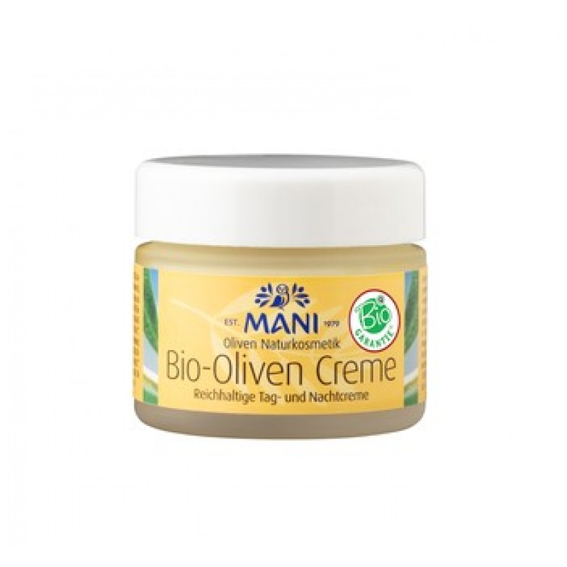 MANI Organic Olive Creme, 50 g jar Natural Cosmetics